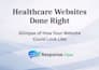 create a healthcare website that builds patient trust